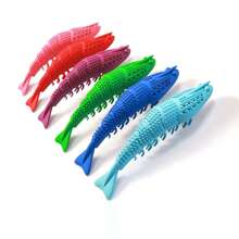 Toothbrush Toy- Hard Rubber - Dental Care, Interactive Toothbrush Chew Toy Treat Toy Interactive Games