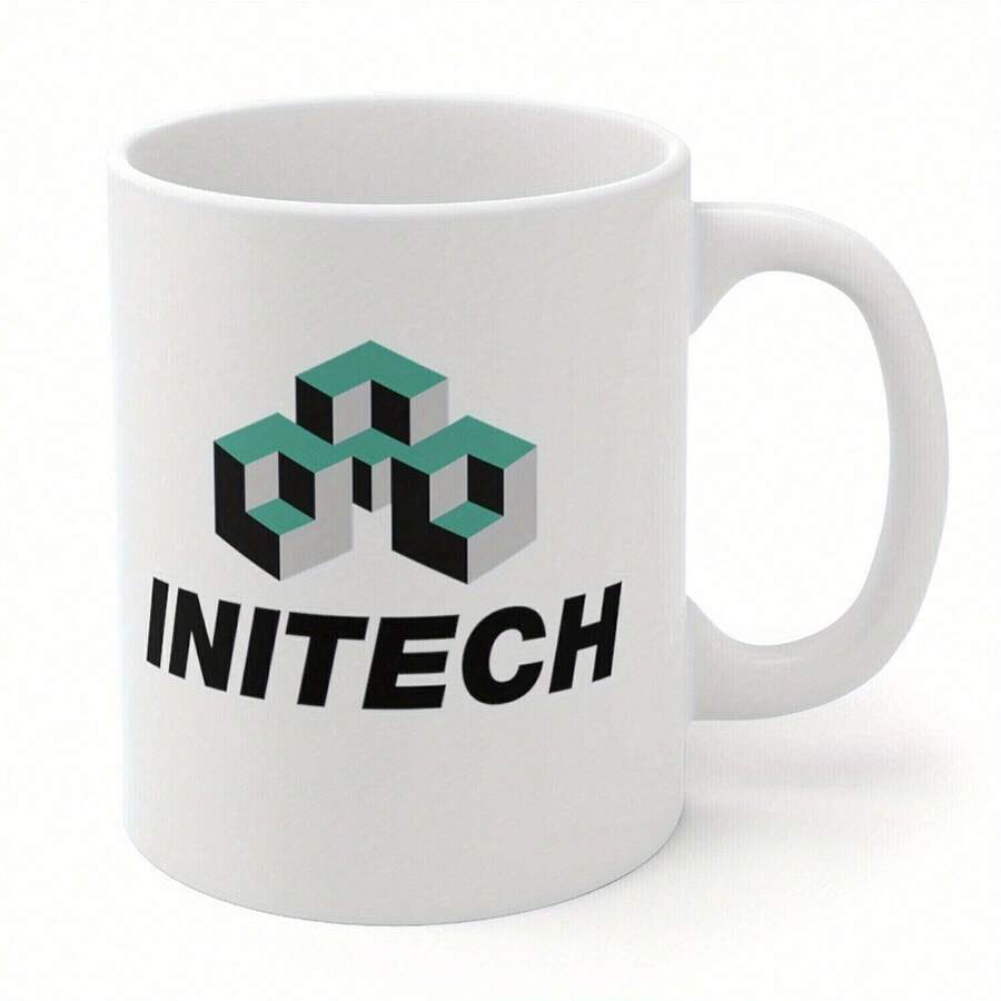 INITECH 11oz Coffee Mug Cup - Office Mike Space Judge MILTON, 11oz White Mug With Double Side Print - Ideal Gift For Friends And Colleagues, Perfect Blend Of Style And Substance For Your Morning Coffee Or Tea | Reusable Cup For Home Or Office - 白色 - 查看 1