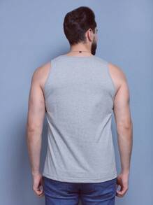 BOOS Men's T-Shirt Tank Top - Xám - Xem 2