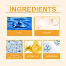 Kem dưỡng ẩm Vitamin C, làm sáng, che phủ khuyết điểm, làm đều màu da, kem dưỡng da mặt - Màu Cam cháy - Xem 4