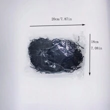 Black Gift Wrapping Filler Accordion Paper Shred, Raffia & Crinkle Cut Paper Shred For Gift Box And Fruit Basket Fillers - Black - View 4