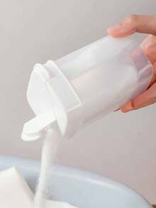 Multi-Functional Powder Storage Container, Spice Jars, Baking Soda, Citric Acid, Laundry Powder Measuring Bottle With Cover, Household Supplies - Multicolor Random - View 7