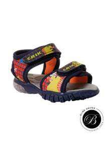 Cric Led Children's Sandals, Girls And Boys, Size 20 To 27, Unisex Led Light, Fun Baby Flip Flops - 黃色 - 查看 2