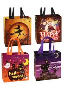 4 Ecological  Halloween Candy Bags - 彩色 - 查看 1