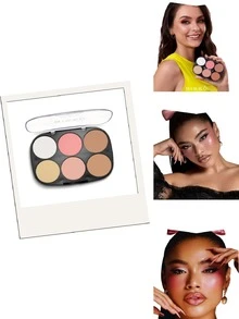 Bissu Face Palette With Bronzer, Blush And Highlighter 15g - 01 tHE MERE MERE - View 3