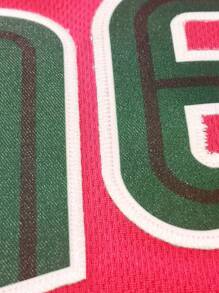 Customized Name And Number Boyfriend Style Men's Embroidered Basketball Jersey Red Round Neck Personalized Sleeveless Shirt Party Game Training Competition Sports Top DIY S-Xxl