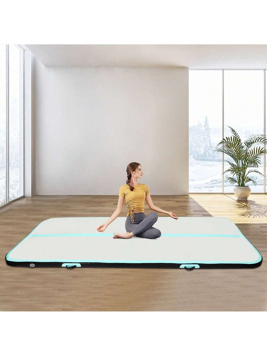 Sports Gymnastics Inflatable Mat, Tumbling Track Tumbling Mat, Inflatable Floor Mat 1*3m SHEIN UK