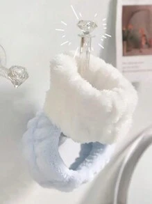 2 stuks polsbandjes voor vrouwen om het gezicht te wassen, microvezel waterdichte polsbescherming, handdoek met bescherming tegen zweet, voor het wassen van het gezicht, waterdichte polsband, vochtabsorberende polsbescherming voor vrouwen, polsbandjes voor het wassen van de pols en het gezicht, het afvegen van zweet tijdens het sporten voor meisjes, voorkomt dat er water over je armen loopt, zweetabsorberende wikkels voor sport en fitness - perfect voor hardlopen, basketbal en meer!