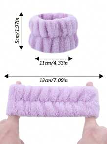 2 stuks polsbandjes voor vrouwen om het gezicht te wassen, microvezel waterdichte polsbescherming, handdoek met bescherming tegen zweet, voor het wassen van het gezicht, waterdichte polsband, vochtabsorberende polsbescherming voor vrouwen, polsbandjes voor het wassen van de pols en het gezicht, het afvegen van zweet tijdens het sporten voor meisjes, voorkomt dat er water over je armen loopt, zweetabsorberende wikkels voor sport en fitness - perfect voor hardlopen, basketbal en meer!