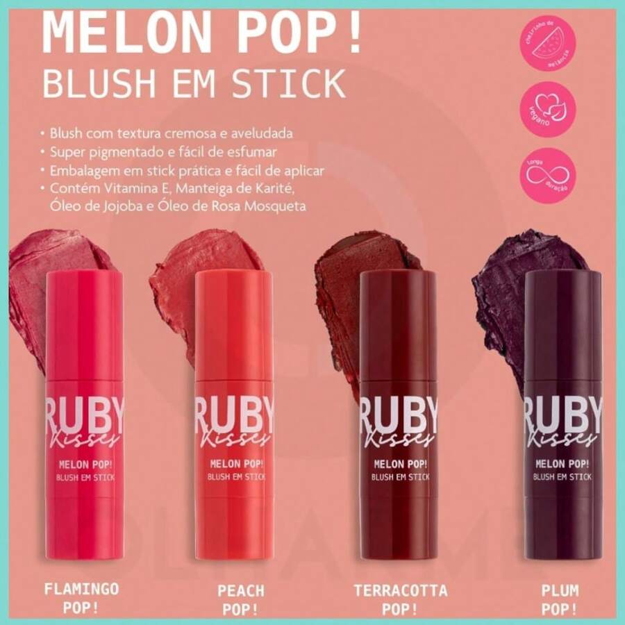Blush Stick Melon Pop! - Ruby Kisses - ĐÀO POP - Xem 1