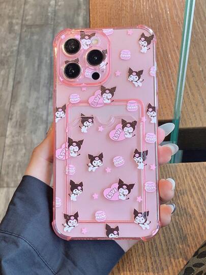 Apple Kuromi Graphic Shockproof IPhone Protective Phone Case