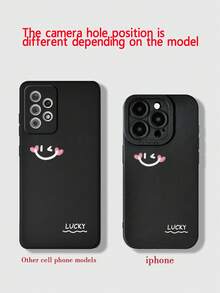 穿孔直边字母笑脸彩色绘画加厚防摔彩色手机壳保护套兼容 iPhone 16/16 Plus/15 Pro Max/16 Pro、Apple P13 iPhone 16 Pro Max、P14 iPhone 15、P11 iPhone 16 软壳、P12 iPhone 16、XS.XR/7 8P.78GES2 Samsung A50 A12 A32 A52 A72 A51 A21S A13 A14 S22 Ultra S23 A33 A53 S20 FE、Redmi 11 Youth、12 Pro、12/12X、Note 11、9A、9C、Polox 3 NFC、Redmi 10、Redmi 9、Note 9、12C、Note 11 Pro、Redmi 10C、Note 8 Pro 手机壳 - 彩色 - 查看 6