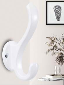 Gancho de pared individual para colgar ropa, abrigos, bolsos, zapatos. Organizador para entrada, armario, baño. Accesorios y herramientas de baño - Multicolor - Ver 14