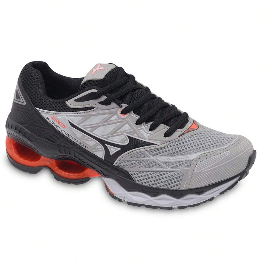 Wave Academia Creation 20 Men's Walking Running Sports Shoes - Gray orange - View 1