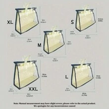 1 Fashionable Transparent Dust-Proof Storage Bag Set, Wardrobe Hanging Organizer, Space-Saving Sealed Storage Solution For Home And School Dormitories, Dust-Proof Bag, Wardrobe Storage Hanging Bag, Bag Storage Bag Magic Tool, Moisture-Proof Bag, Luxury Storage Bag, Transparent Anti-Mold Wardrobe Leather Bag Hanging Bag