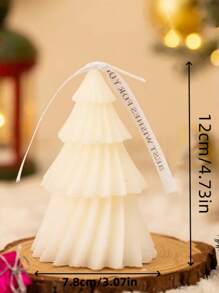 1 buc Lumânare Parfumată, Lumânare Parfumată Manuală Creativă Multicoloră, Potrivită pentru Cameră, Masă și Decorarea Casei, Adăugând Atmosferă, Un Cadou Creative Ideal Pentru Prieteni și Familie, Cadouri Decorațiuni de Crăciun Decor Cameră Crăciun, Cadouri de Crăciun - Multicolor - Vizualizare 3