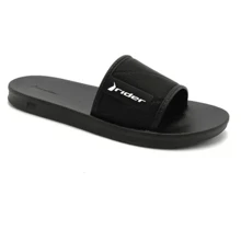 Boys' Slippers Children's Slide Rider Sandal Casual Comfortable Non-Slip Flip Flops Children's Boys' Slippers - 黑色 - 查看 4