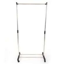 Garment Rack Free-Standing Clothes Rack Horizontal Stretching Stand Clothes Rack - White - View 2
