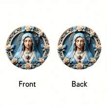 1 件创意“圣母玛利亚”亚克力捕光器，灵感来自信仰，适合庭院、卧室、家庭的墙壁艺术装饰，是送给家人和朋友的理想礼物，家居装饰、房间装饰、墙壁装饰 - 彩色 - 查看 7