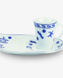 Plate With Base For Mug 29cm - Dec. Mar - 彩色 - 查看 4
