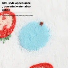 Children's Hooded Towel, Coral Fleece Baby Blanket, Ultra Soft & Comfortable Baby Blanket For Girls And Boys, Fluffy Toddler Stroller/Crib Blanket, Baby Shower Gift, Newborn