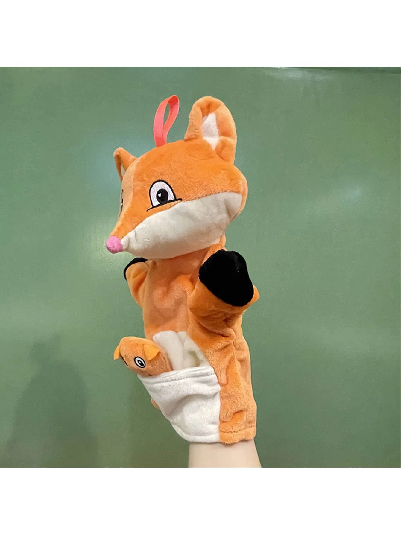 This Is A Plush Hand Puppet Doll, A Cute Companion Doll That Can Be
