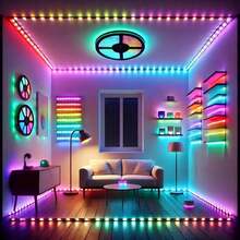LED STRIP 2835 - MULTICOLOR WITH POWER SUPPLY - View 2