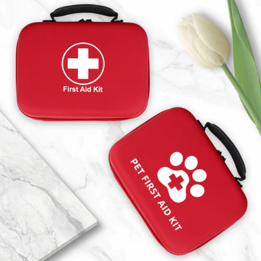 Pet First Aid Pack Waterproof Emergency Case For Cat Dog Wound