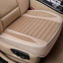 1 pièce Housse de siège pour automobile, housse de coussin en lin pour toutes les saisons, respirante et universelle pour la plupart des berlines à quatre portes et SUV, voiture de luxe à bas prix