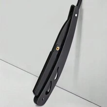 1 件刀架眉毛胡须修复刀架工具，附赠 10 件刀片，不锈钢手动剃须刀，女士和男士眉毛修复 - 彩色 - 查看 4