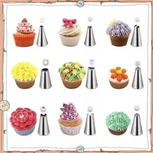 83 Kit De Pasteles Decoración Picos/manga Pastelera Y +Reposteria Utensilios Pastelero Juego Para Pasteles Cajas Para Postres Accesorios Moldes Desmontables Articulos Hornear Pasteleria Resina Galletas Baratos Herramientas Decoracion Completo Herramientas Boquillas - Multicolor - Ver 6