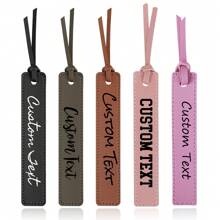 Marcapáginas de cuero personalizados hechos a mano, marcadores de página de cuero genuino personalizados para lectores, amantes de los libros, escritores, accesorios, de vuelta a la escuela, multifuncionales, ornamentales, reutilizables, modernos, coloridos, lindos, vintage, de dibujos animados, kawaii, personalizados, únicos, personalizados, trabajadores, clientes, estudiantes, para negocios/trabajo/oficina, para la escuela, marcapáginas personalizados, fácil comodidad