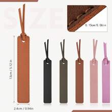 Marcapáginas de cuero personalizados hechos a mano, marcadores de página de cuero genuino personalizados para lectores, amantes de los libros, escritores, accesorios, de vuelta a la escuela, multifuncionales, ornamentales, reutilizables, modernos, coloridos, lindos, vintage, de dibujos animados, kawaii, personalizados, únicos, personalizados, trabajadores, clientes, estudiantes, para negocios/trabajo/oficina, para la escuela, marcapáginas personalizados, fácil comodidad