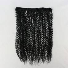 24inch Black Wholesale Premium Fiber Heat Resistant Deep Water Wave Ombre Blonde Braids Twist Crochet Braiding Synthetic Hair Extensions - Black - View 6