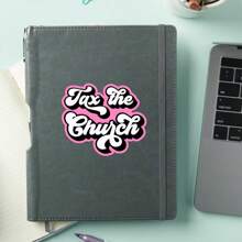 1PC Tax The Sticker | Bold Statement Decal For Laptops, Water Bottles, And Notebooks | I Don't Care What The Bible Says | Not In Your Little Book Club Decal | High-Quality Vinyl Sticker For Indoor And Outdoor Use