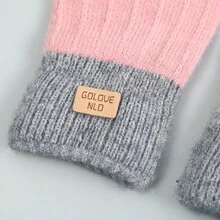 1 Đôi Găng Tay Cảm Ứng Mùa Đông Ấm Áp - Ấm Áp, Dệt Kim, Một Kích Cỡ Phù Hợp Với Tất Cả, Thiết Kế Unisex Cho Cả Nam Và Nữ, Hoàn Hảo Cho Thời Tiết Lạnh Nhiệt - Nhiều màu - Xem 5