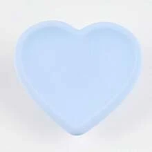 1pc Heart-Shaped Airbag Phone Handle Holder, Extendable Dopamine Color Series High Aesthetic Ins Style Simple And Fashionable, Multiple Color Options, Comfortable Sliding Feel Desktop Convenient Stand