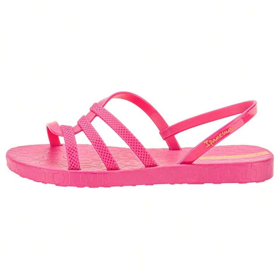 Ipanema Women's Diverse Flat Sandals - 粉紅色/橘色 - 查看 1