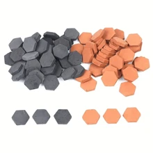 50pcs 1:16 Scale Small Red & Green Bricks For DIY Mini Rural Old House Roof Model Scene Best Gifts Birthday Graduation