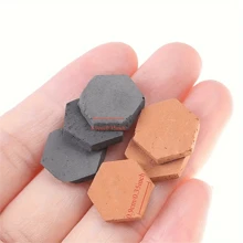 50pcs 1:16 Scale Small Red & Green Bricks For DIY Mini Rural Old House Roof Model Scene Best Gifts Birthday Graduation
