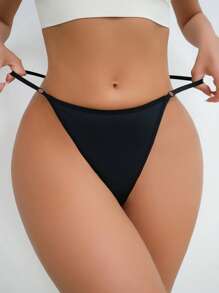 1pc Customized Letter Metal Pendant, Sexy Women's G-String, Any Name, Customized Couple's Gift, Valentine's Day/Birthday/Christmas Gift, Personalized Pendant Underwear, Rave