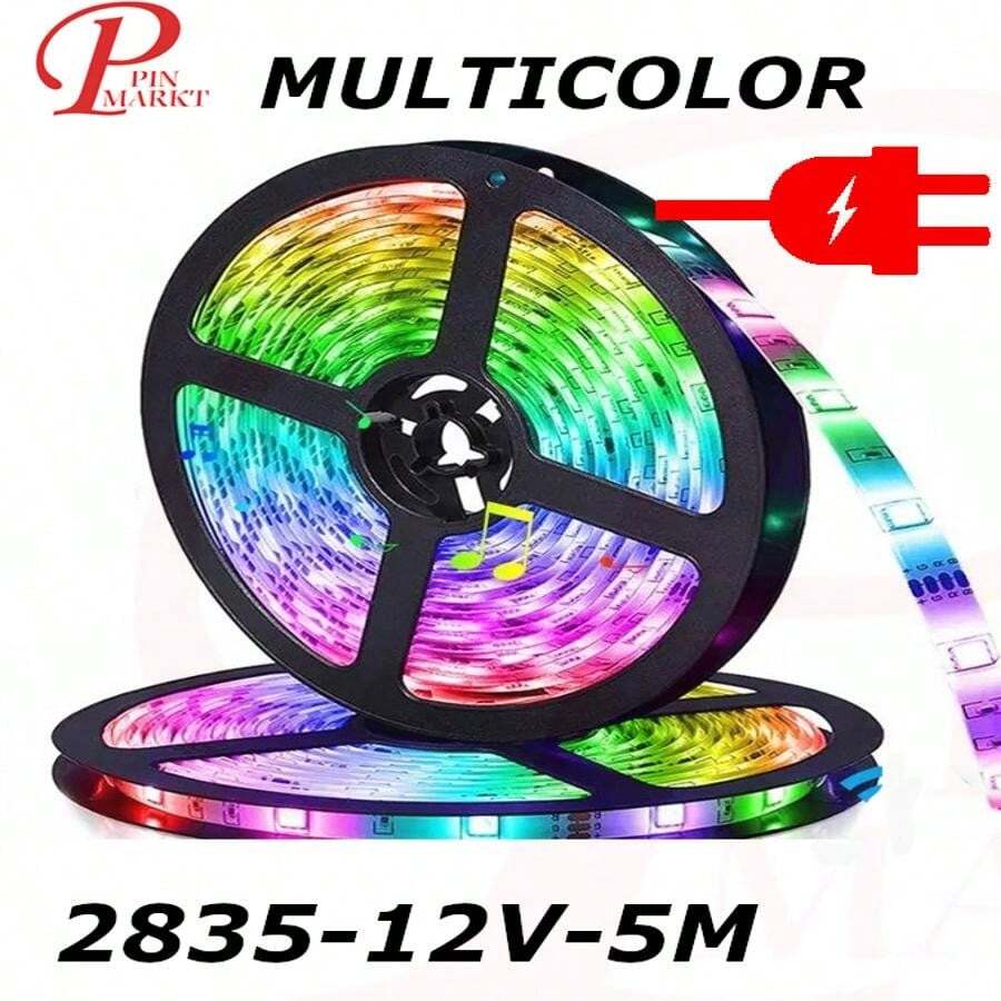 LED STRIP 2835 - MULTICOLOR WITH POWER SUPPLY - View 1