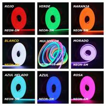 TIRA DE NEON FLEXIBLE - AZUL HELADO - Ver 3