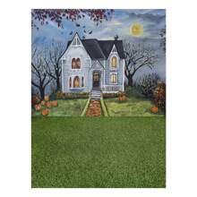 Photographic Background Panel Halloween Fabric Backdrop Sublimated Two Sizes - FDHAL0014 - 查看 3
