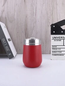 1 cái Tên tùy chỉnh Mini 10oz thép không gỉ chân không cách nhiệt hình quả trứng cốc cà phê - nhiều màu - Xem 8