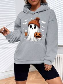 Thiết kế theo yêu cầu cho Giáng sinh và Lễ Tạ ơn, Quà tặng Giáng sinh, Áo hoodie nữ cá nhân hóa - Thêm ảnh của riêng bạn (ảnh gia đình/ảnh tự chụp) để thiết kế hình in cá nhân, Quần áo mùa đông cho nữ, Áo hoodie cá nhân hóa, Áo nỉ Giáng sinh/Halloween/Lễ Tạ ơn, Trang phục lễ hội, Họa tiết năm mới, Ảnh em bé/cặp đôi/gia đình/thú cưng. - Màu Xám nhạt - Xem 2