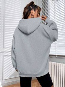 Thiết kế theo yêu cầu cho Giáng sinh và Lễ Tạ ơn, Quà tặng Giáng sinh, Áo hoodie nữ cá nhân hóa - Thêm ảnh của riêng bạn (ảnh gia đình/ảnh tự chụp) để thiết kế hình in cá nhân, Quần áo mùa đông cho nữ, Áo hoodie cá nhân hóa, Áo nỉ Giáng sinh/Halloween/Lễ Tạ ơn, Trang phục lễ hội, Họa tiết năm mới, Ảnh em bé/cặp đôi/gia đình/thú cưng. - Màu Xám nhạt - Xem 6