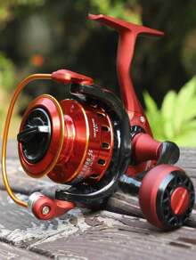 SOUGAYILANG Ambidextrous Fishing Reel - Ultra Smooth, High Gear Ratio, Durable Aluminum Spool, Corrosion-Resistant, Saltwater And Freshwater Compatible, Metal Spinning Reel For Anglers Of All Levels