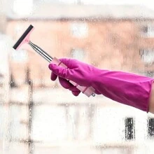 便携式迷你伸缩式汽车后视镜雨刷 - 不锈钢，便携式汽车玻璃清洁工具，带伸缩手柄，旅行必备，特别适合下雨天旅行配件旅行必需品汽车配件户外配件飞机箱实用物品夏季必需品办公室配件 - 彩色 - 查看 9