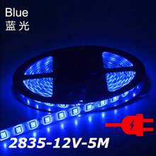 LED STRIP 2835 - BLEU AVEC ALIMENTATION - Voir 1